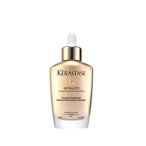 A 60ml bottle of Kérastase Initialiste Advanced Scalp and Hair Concentrate, also known as the Initialiste Serum, with a dropper cap against a plain white background. | Blush Salon Collective - Fargo, ND