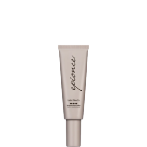 A beige tube labeled “Epionce Lytic Plus Tx” stands upright against a plain white background. | Blush Salon Collective - Fargo, ND